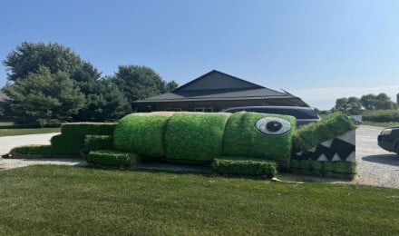 Straw Bale Art Trail